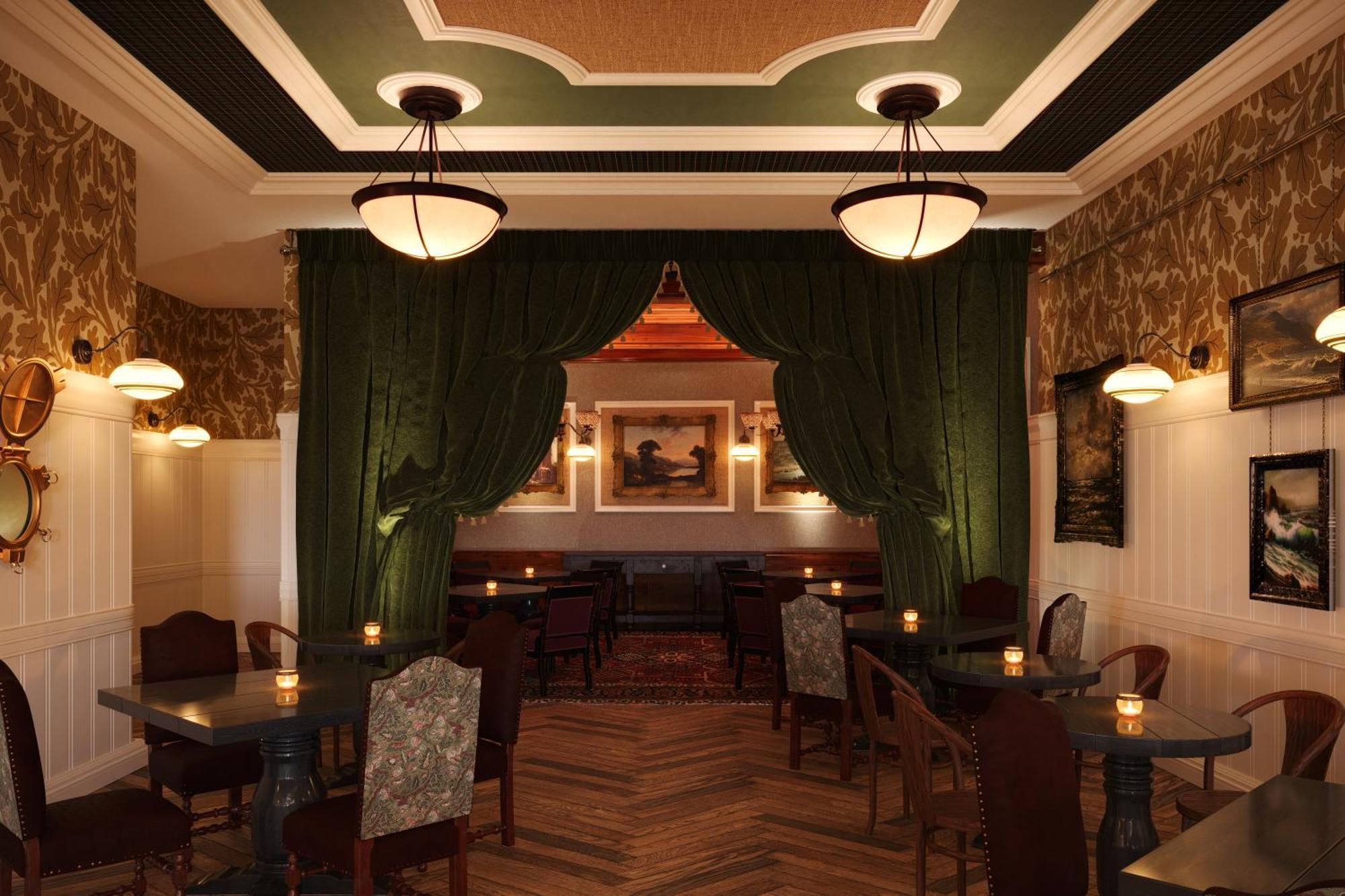 Hotel Adelphi Portrush Exterior foto The interior of the restaurant