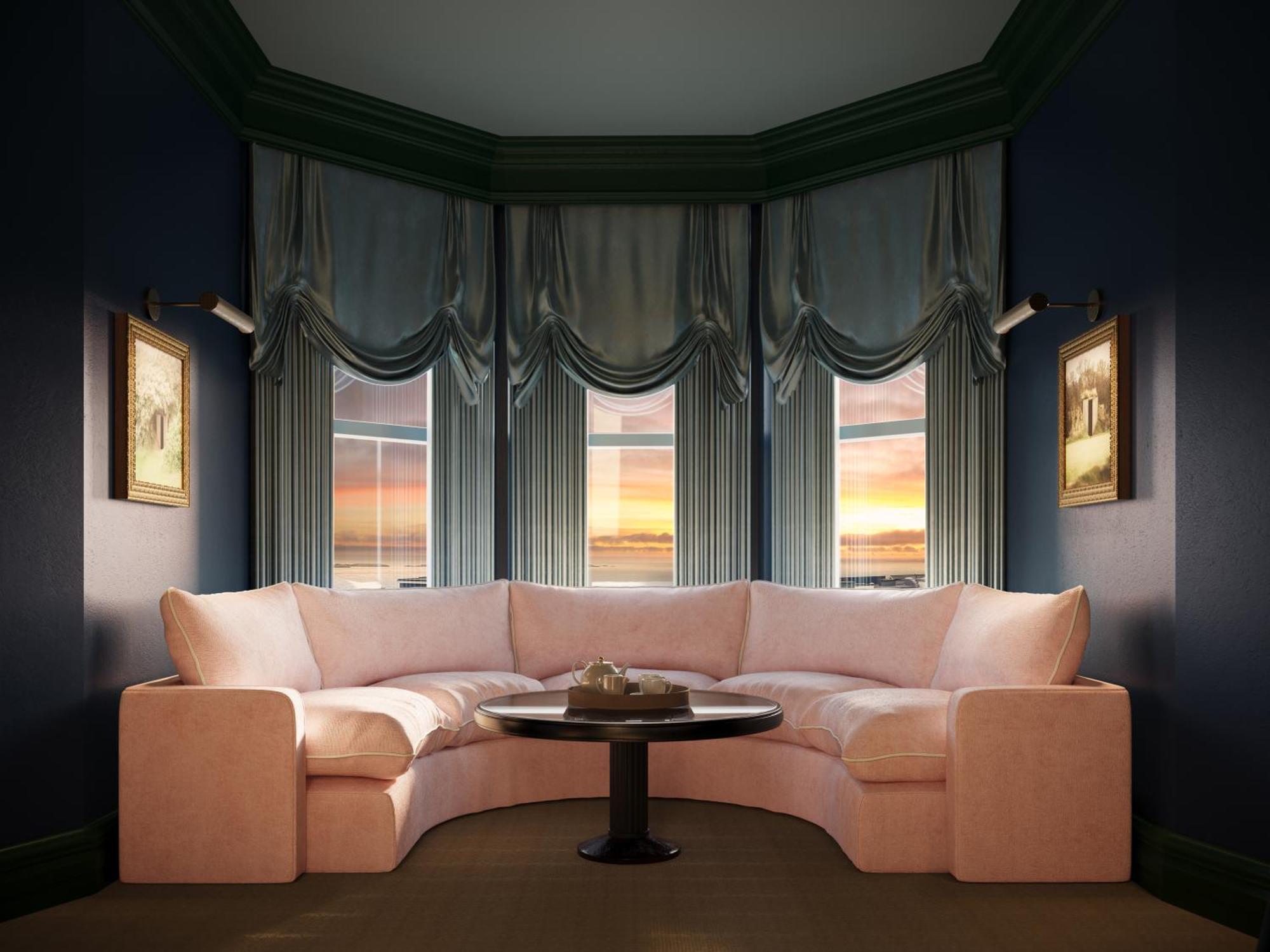 Hotel Adelphi Portrush Exterior foto A 3D rendering of a room